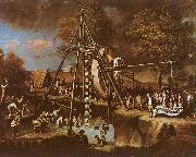 Charles Wilson Peale Disinterment of the Mastodon Norge oil painting reproduction